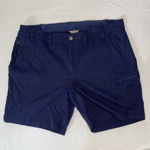 Duluth Trading Co Women’s Navy Shorts 7” inseam Size 16-EUC